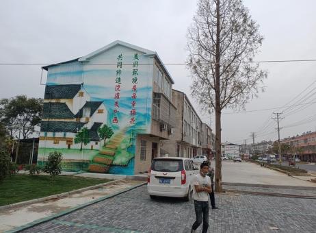 东至墙绘的制作流程