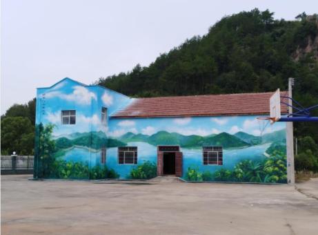 东至彩绘墙绘一般制作的位置