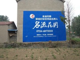 东至农村墙体广告的长尾效应