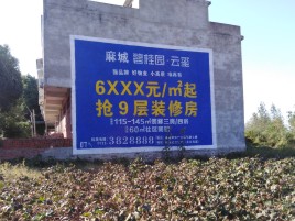 东至墙体广告的好处