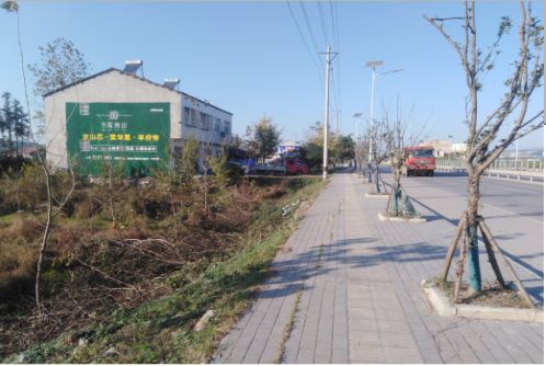东至书山南院墙体广告