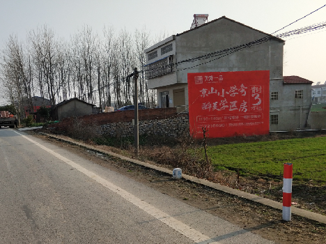 东至墙体广告为什么要重复投放？