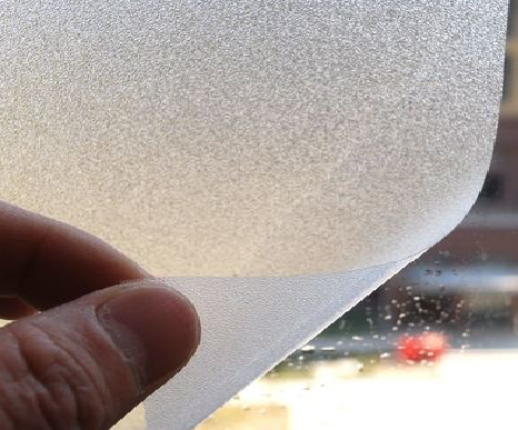 东至玻璃门外面粘广告用什么材料好？